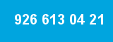 926 613 04 21 926 613 04 21